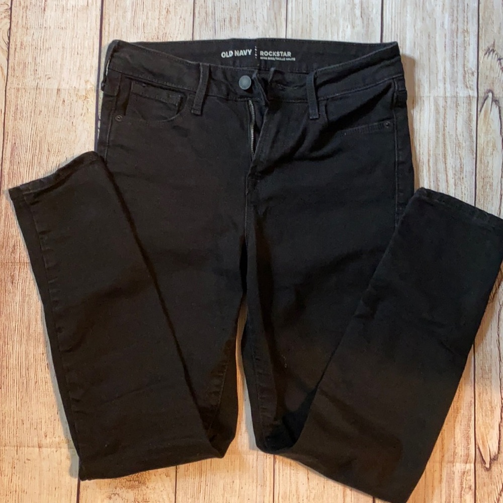 Old Navy Rockstar high rise jeans